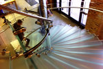 Staircase inside the Apple Store