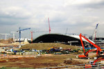 The centre under construction