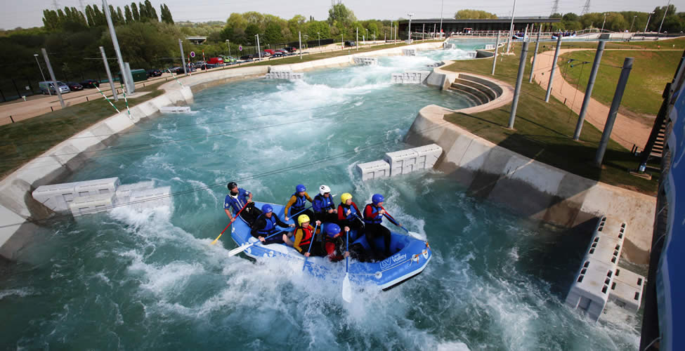 Aquatic Centre white water rafting