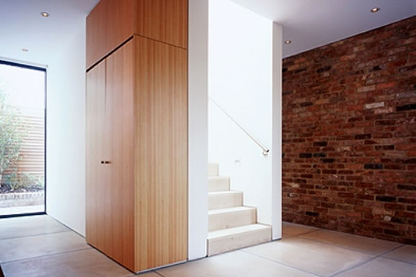 Stairwell and hallway