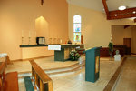 Inside the church