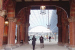 Concourse showing old and new areas